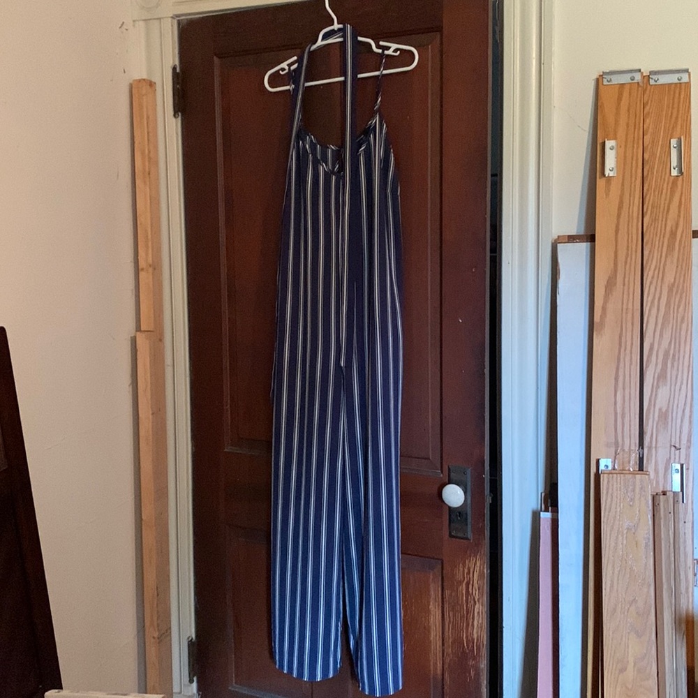 Ambiance Brand Belted Jumpsuit
